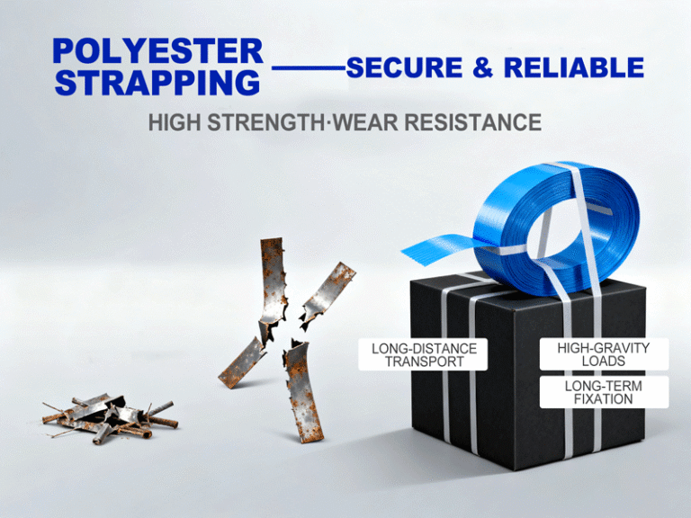 Polyester Strapping: The Most Secure Packaging Strap for Heavy-Duty Transport