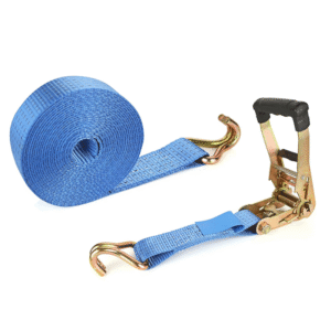 2 Inch Ratchet Straps Heavy Duty 20ft with Double J Hooks