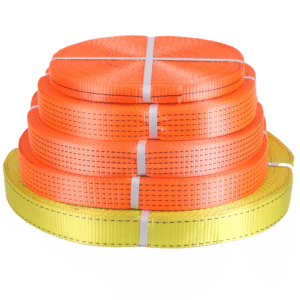 Hot Selling 38/40/50mm Polyester Woven Lashing Cord Straps – Heavy Duty Cargo Securing & Transportation Webbing