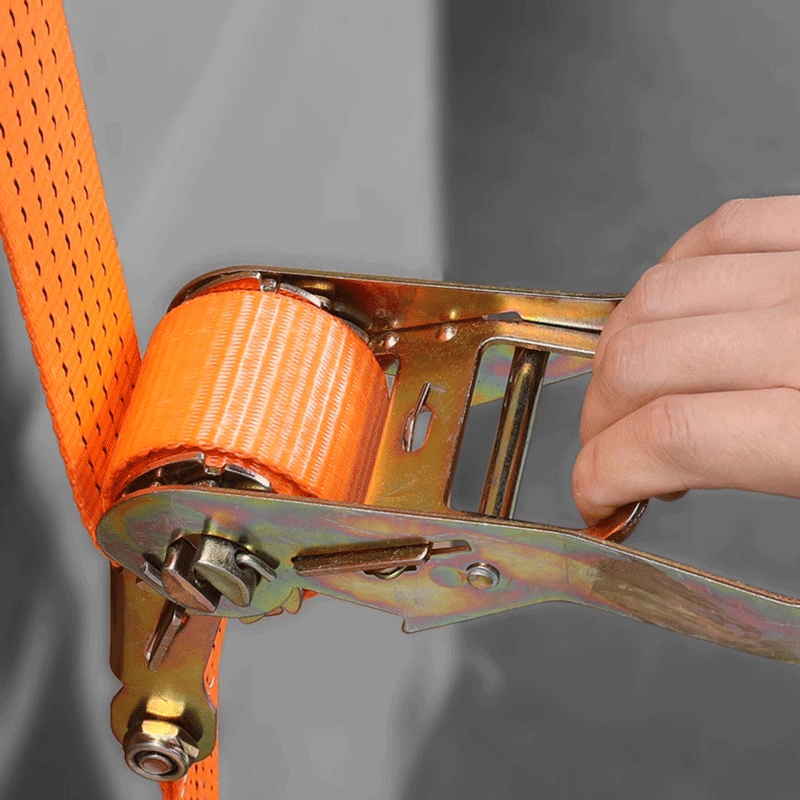 double J hook ratchet strap