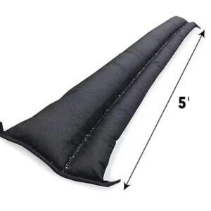 water absorbing flood barrier
